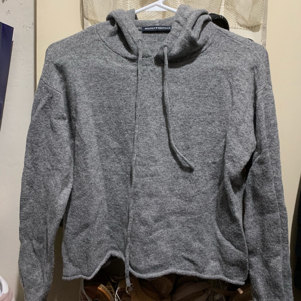 Brandy Melville Knitted Crop Sweater